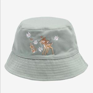 𝅺OUR Universe Disney Bambi & Thumper reversible youth floral bucket hat